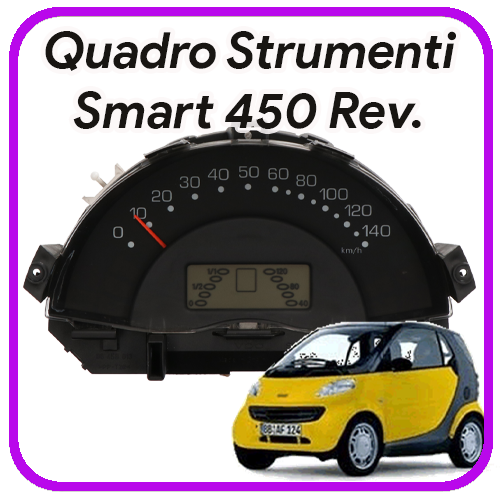 Quadro Strumenti Smart 450 revisione difetti